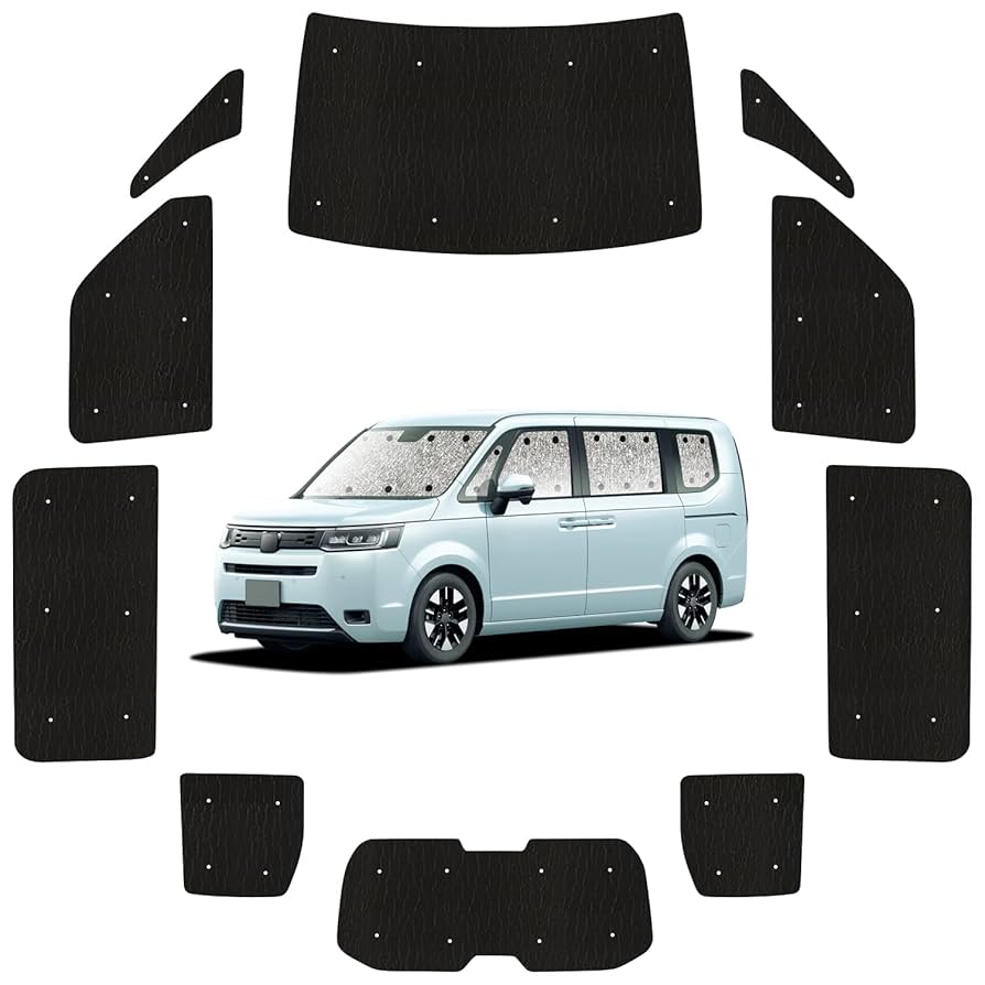 Amazon | 趣味職人 サンシェード シームレス ライト 車 新型